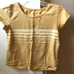 T&B YELLOW STRIPED SHIRT